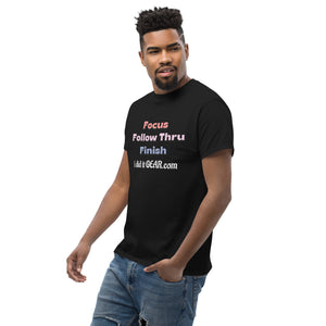 Focus Follow Through Finish ididitgear Unisex classic tee