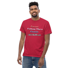 Load image into Gallery viewer, Focus Follow Through Finish ididitgear Unisex classic tee