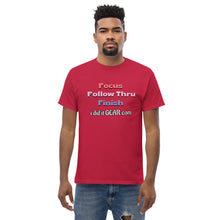 Load image into Gallery viewer, Focus Follow Through Finish ididitgear Unisex classic tee