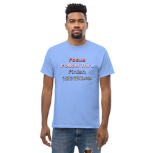 Load image into Gallery viewer, Focus Follow Through Finish ididitgear Unisex classic tee