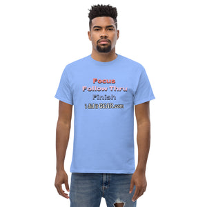 Focus Follow Through Finish ididitgear Unisex classic tee