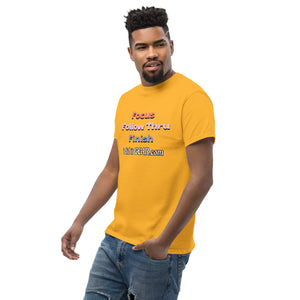 Focus Follow Through Finish ididitgear Unisex classic tee