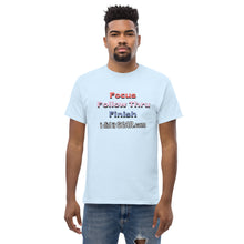 Load image into Gallery viewer, Focus Follow Through Finish ididitgear Unisex classic tee