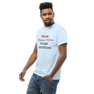 Focus Follow Through Finish ididitgear Unisex classic tee