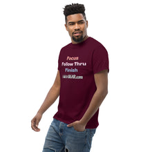 Load image into Gallery viewer, Focus Follow Through Finish ididitgear Unisex classic tee