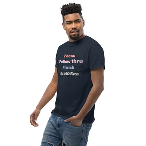 Focus Follow Through Finish ididitgear Unisex classic tee