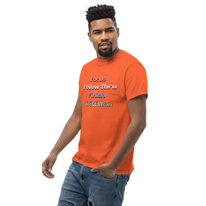 Focus Follow Through Finish ididitgear Unisex classic tee