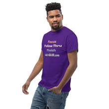 Load image into Gallery viewer, Focus Follow Through Finish ididitgear Unisex classic tee