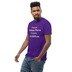 Focus Follow Through Finish ididitgear Unisex classic tee