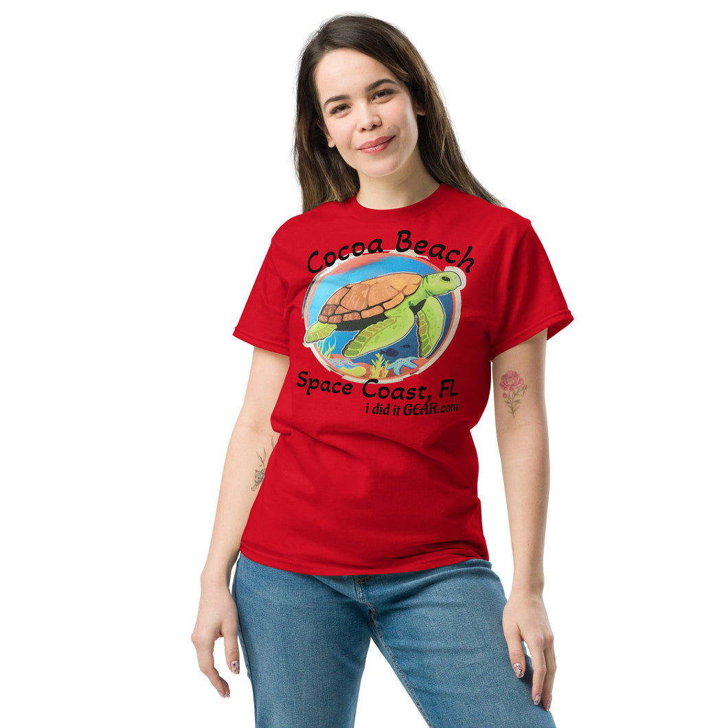 Cocoa Beach Space Coast Florida Unisex classic tee