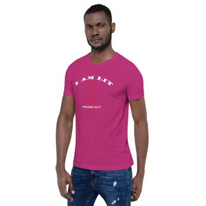 I AM LIT Unisex t-shirt