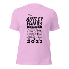 Load image into Gallery viewer, Antley Family Reunion 2023v4 Unisex t-shirt