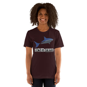 I did it gear swimming with the sharks Unisex t-shirt