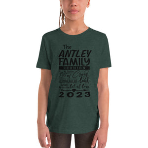 Antley Family Reunion 2023v4y Youth Short Sleeve T-Shirt