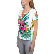 Load image into Gallery viewer, Mimi All-Over Print Women&#39;s Athletic T-shirt