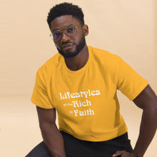 Load image into Gallery viewer, Lifestyles of the Rich in Faith classic tee