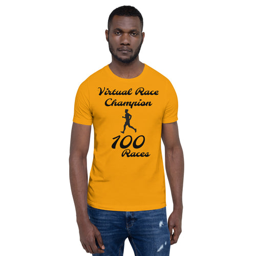 Virtual Race Champion 100 races Men's T-Shirt