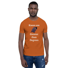 Load image into Gallery viewer, Knees are Greater than Degrees Men We them Jesus People Unisex t-shirt