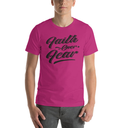 Faith over Fear  Short-Sleeve Unisex T-Shirt