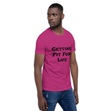 Load image into Gallery viewer, Getting Fit for Life Short-Sleeve Unisex T-Shirt