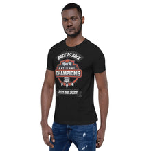 Load image into Gallery viewer, Back to Back Champions Unisex t-shirt