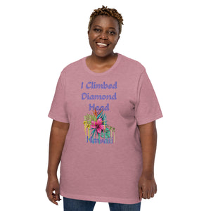 Climb Diamond Head Hawaii t-shirt
