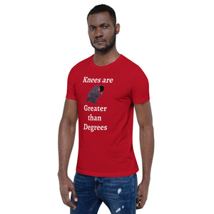 Knees are Greater than Degrees Men We them Jesus People Unisex t-shirt