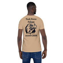 Load image into Gallery viewer, Task Force Falcon 352 CSSB NTC 22-06 v2 Unisex t-shirt