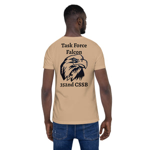 Task Force Falcon 352 CSSB NTC 22-06 v2 Unisex t-shirt